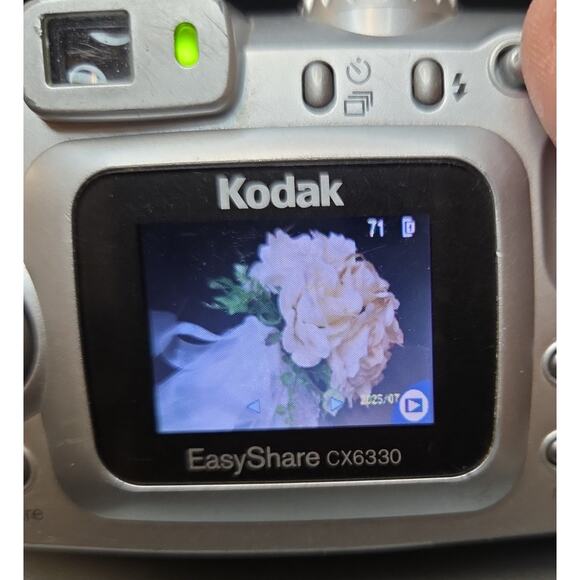 Kodak EasyShare CX6330 Digital Camera 3.1MP w/ Card, Strap, Batteries, Tested - Picture 9 of 9